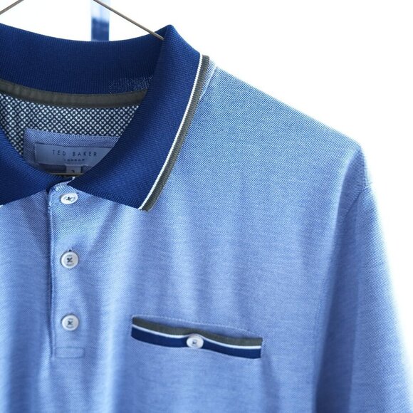 NWOT TED BAKER Turkish Made Polo Shirt Size M​ - Picture 3 of 10